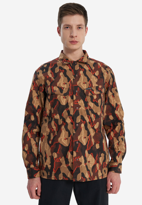 Рубашка мужская Columbia Landroamer Field Shirt, Коричневый