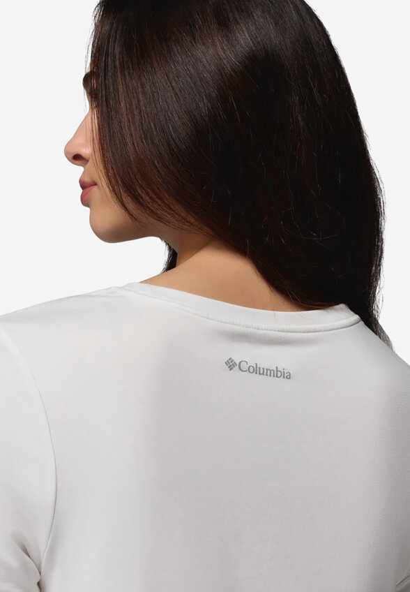 Футболка женская Columbia Parsons Point SS Tee, Бежевый
