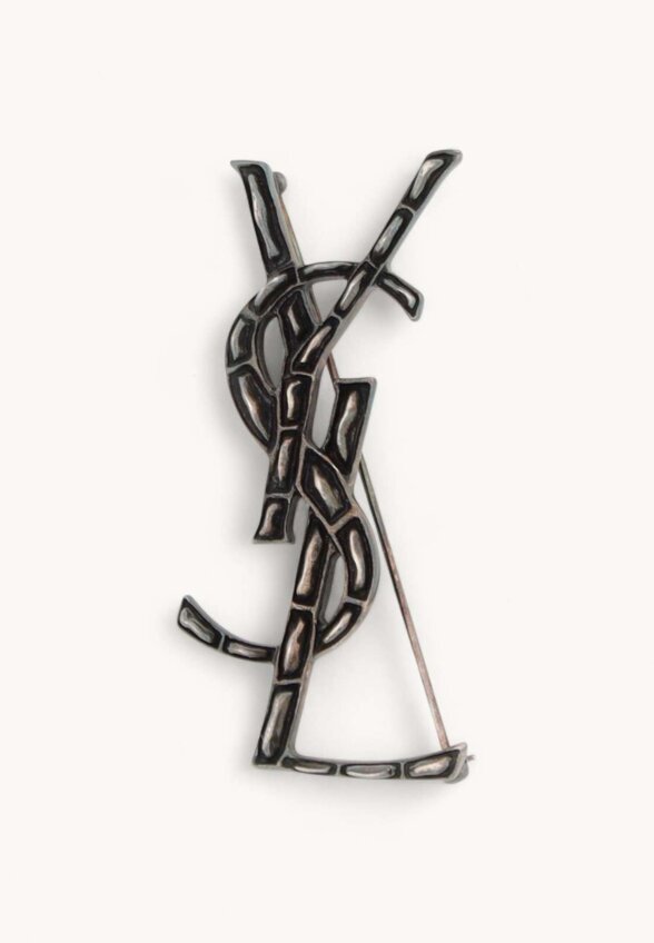 Saint Laurent Brooch