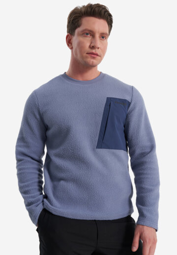 Джемпер флисовый мужской Zanier, Синий