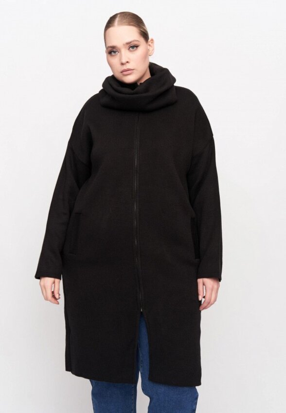 Пальто однобортное Артесса