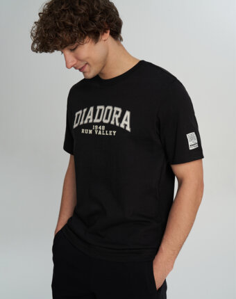 Футболка мужская Diadora, Черный женщинам