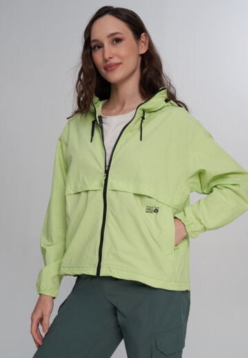 Ветровка женская Mountain Hardwear Stryder Jacket, Зеленый