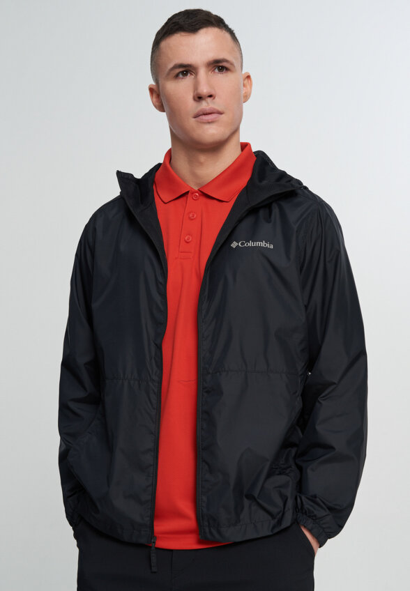 Ветровка мужская Columbia Discovery Loop Lined Windbreaker, Черный
