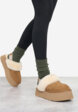 Сабо утепленные женские UGG Funkette, Коричневый7  - превью