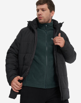 Куртка утепленная мужская Jack Wolfskin Deutzer, Черный женщинам