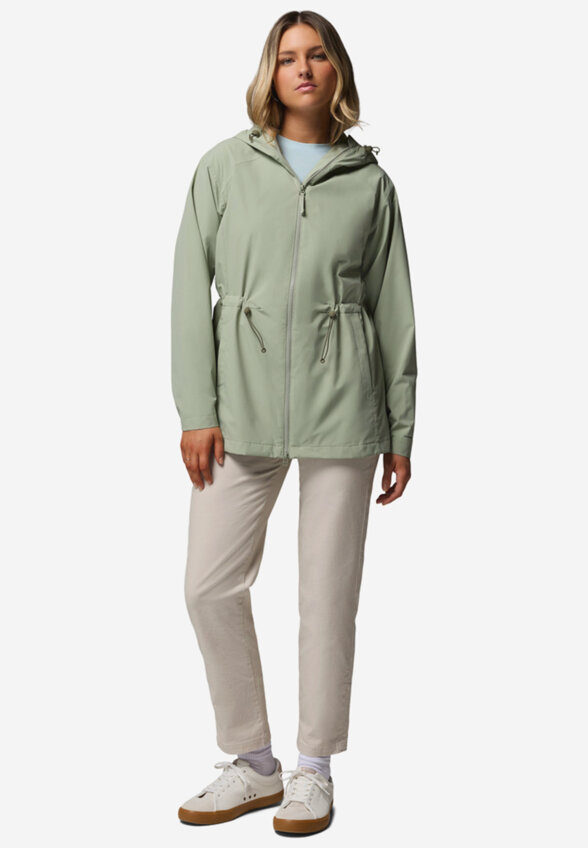 Ветровка женская Columbia Blossom Park Rain Jacket, Зеленый