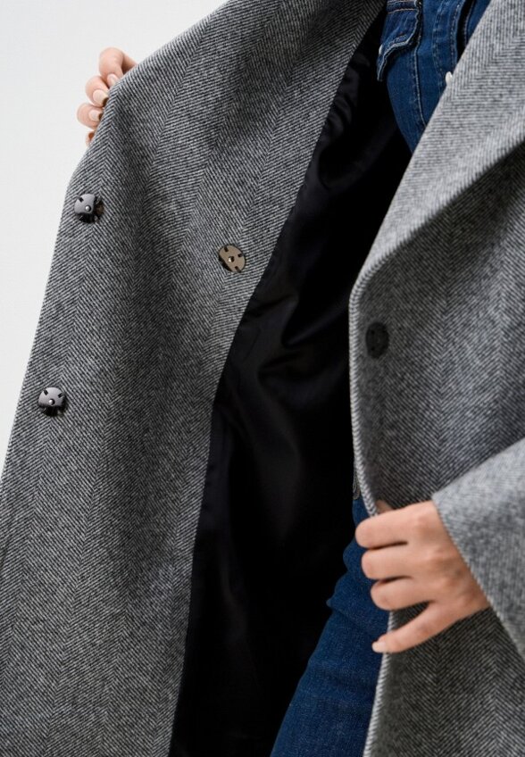 Пальто однобортное Снежная Королева