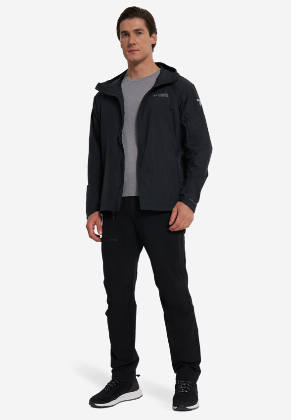 Ветровка мужская Columbia Loop Trail II Windbreaker, Черный