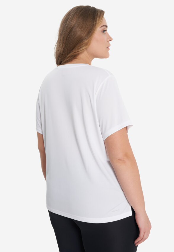 Футболка женская Demix, Plus Size, Белый