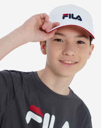 Бейсболка для мальчиков FILA, Белый женщинам