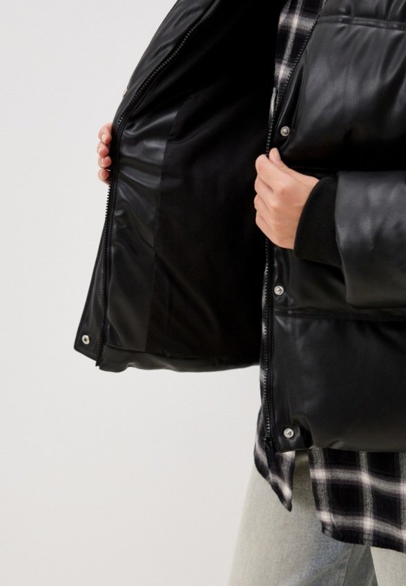 Куртка кожаная утепленная Befree