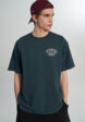 Футболка мужская Vans World Tour Loose SS, Зеленый1  - превью