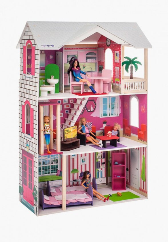 Дом для куклы Paremo