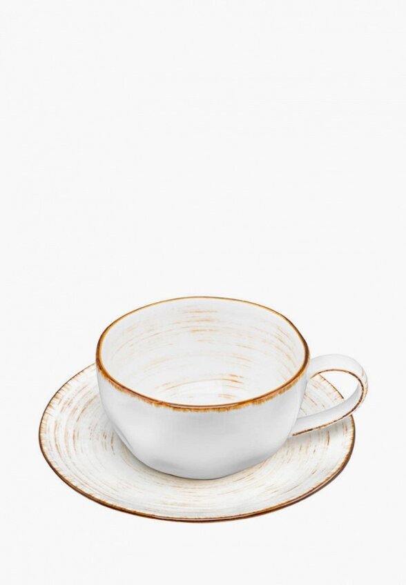 Чашка с блюдцем Elan Gallery
