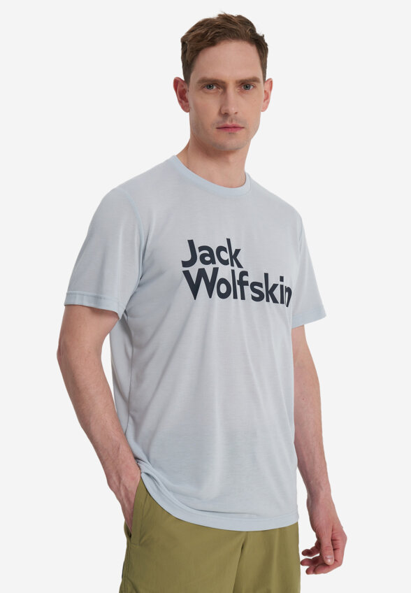 Футболка мужская Jack Wolfskin Brand, Синий
