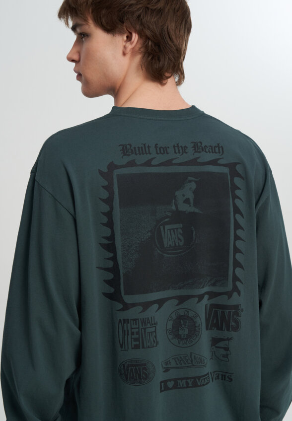 Лонгслив мужской Vans I Need My LS, Зеленый