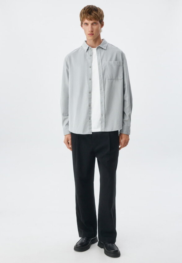 Вельветовая рубашка REGULAR FIT