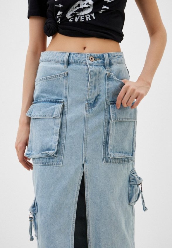 Юбка джинсовая Love Republic