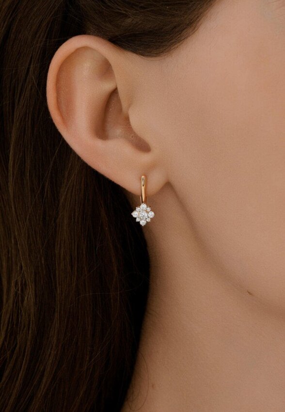 Серьги Diamant