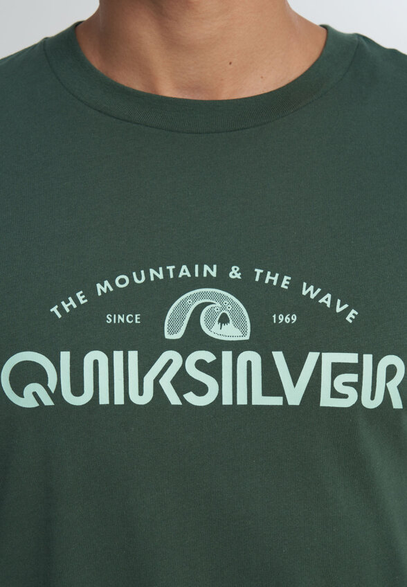 Футболка мужская Quiksilver Ev Vista, Зеленый