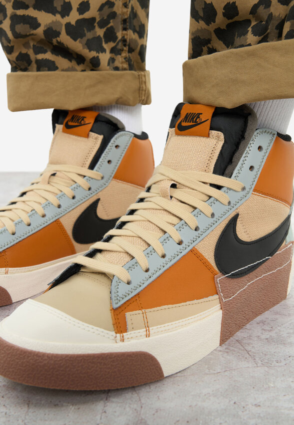 Кеды мужские Nike Blazer Mid Pro Club, Оранжевый
