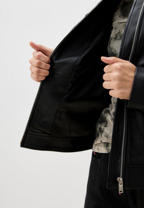 Куртка кожаная Снежная Королева