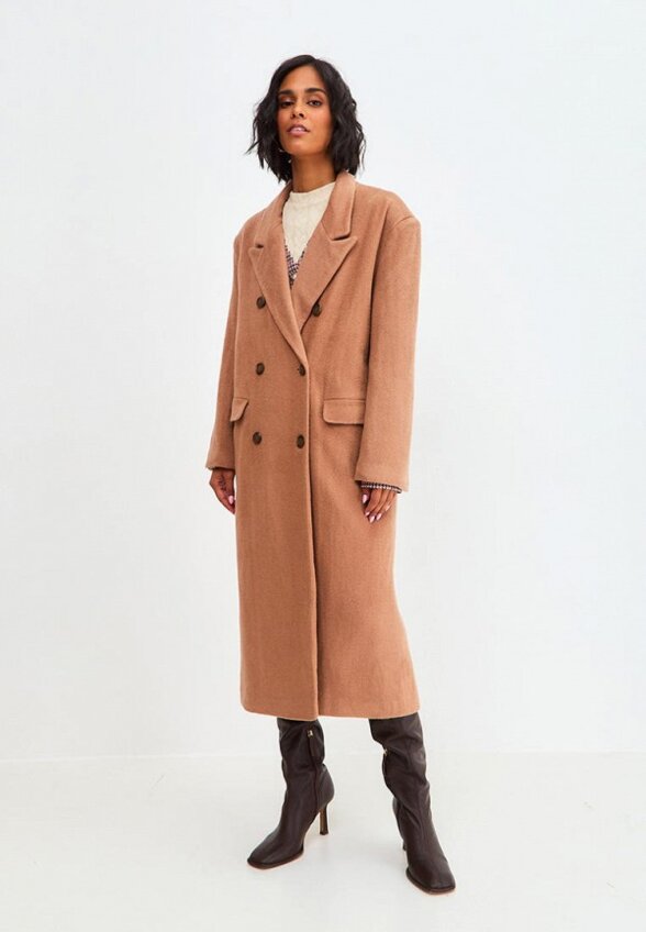 Пальто двубортное Droid&I