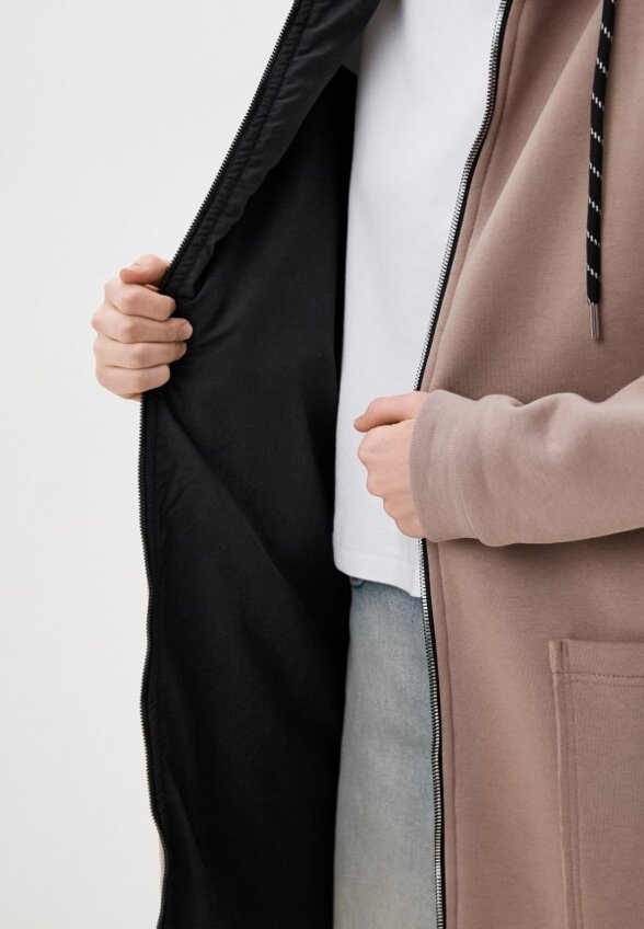 Пальто однобортное D.S