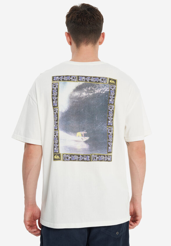 Футболка мужская оверсайз Quiksilver Sunrise Bowl, Белый