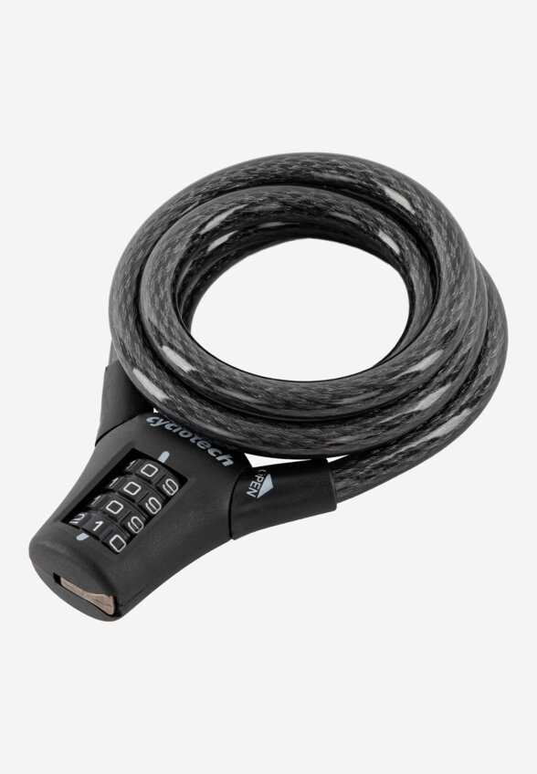 Замок велосипедный кодовый Cyclotech CLK-3, Черный