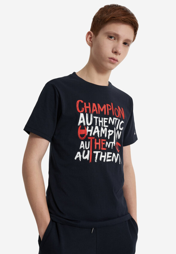 Футболка детская Champion, Синий