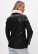 Куртка кожаная утепленная Grafinia3  - превью