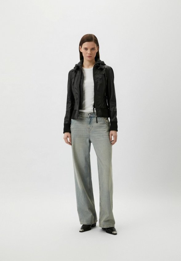 Куртка кожаная Serge Pariente