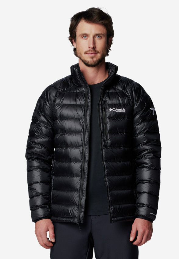 Пуховик мужской Columbia Arctic Crest, Черный