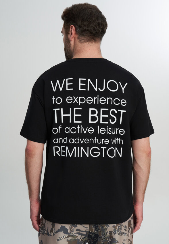 Футболка мужская Remington Enjoy, Черный