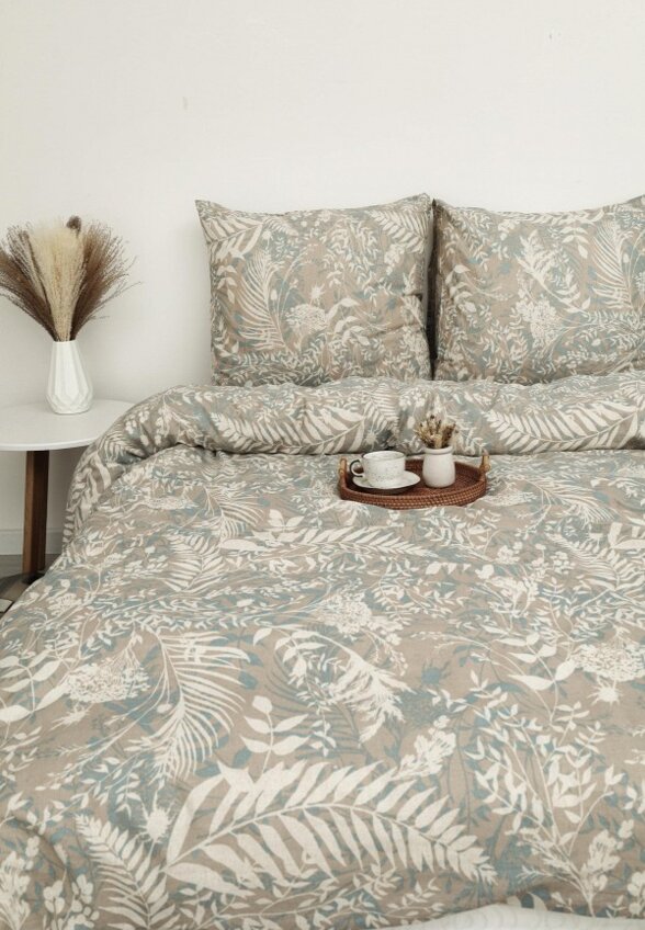 Постельное белье 1,5-спальное Лён Наш от Василисы