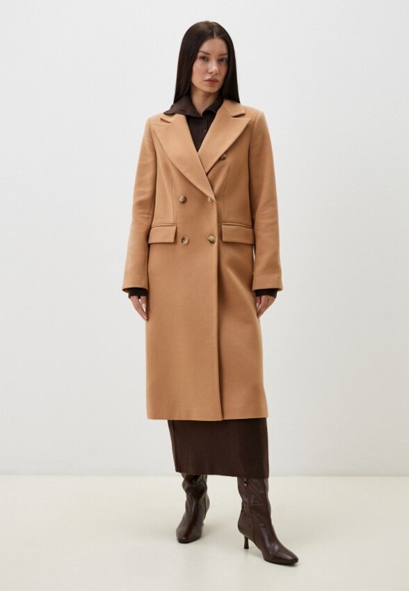 Пальто двубортное Neohit