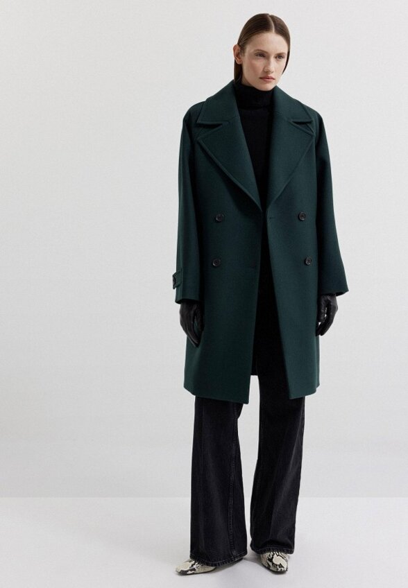 Пальто двубортное Charuel