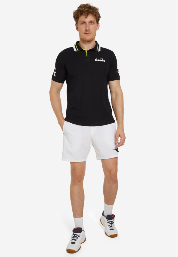 Поло мужское Diadora, Черный