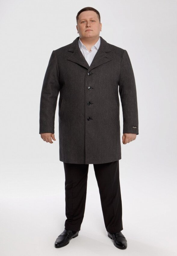 Пальто однобортное Misteks design