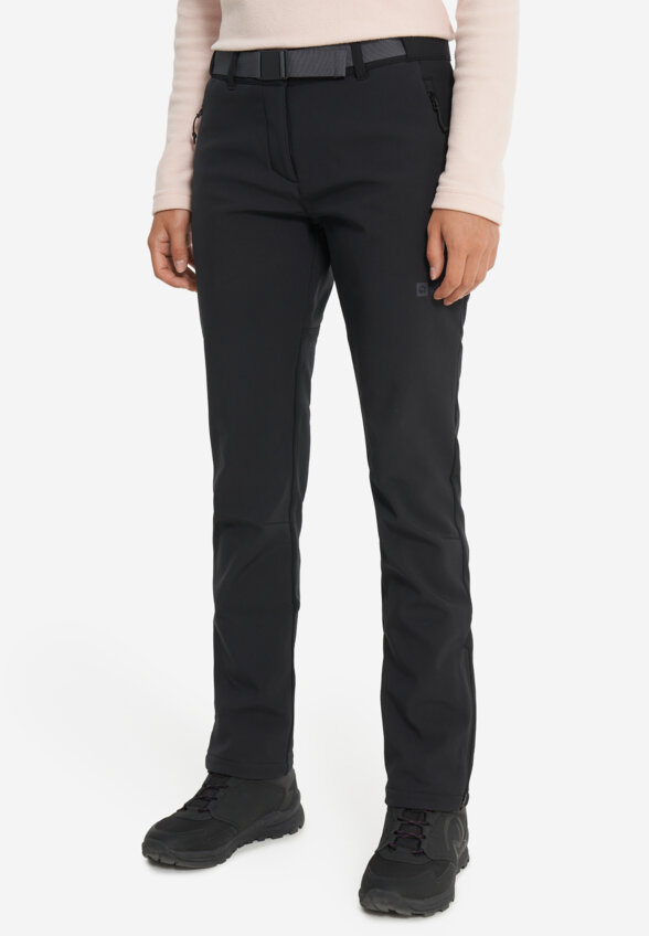 Брюки женские Jack Wolfskin Stollberg, Черный