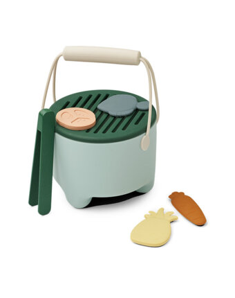 Игрушечный набор барбекю ЛИВУД (LIEWOOD), мульти микс с голубым детям