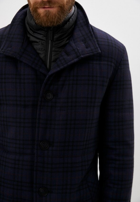 Пальто однобортное Bazioni