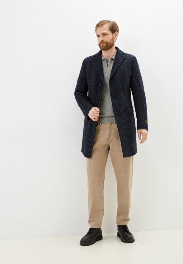 Пальто однобортное Bazioni