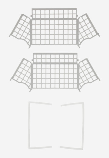 Ворота для настольного футбола Stiga, Белый