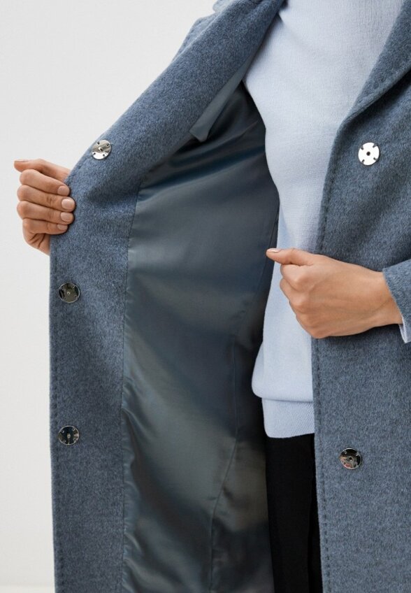 Пальто однобортное Bella Collection