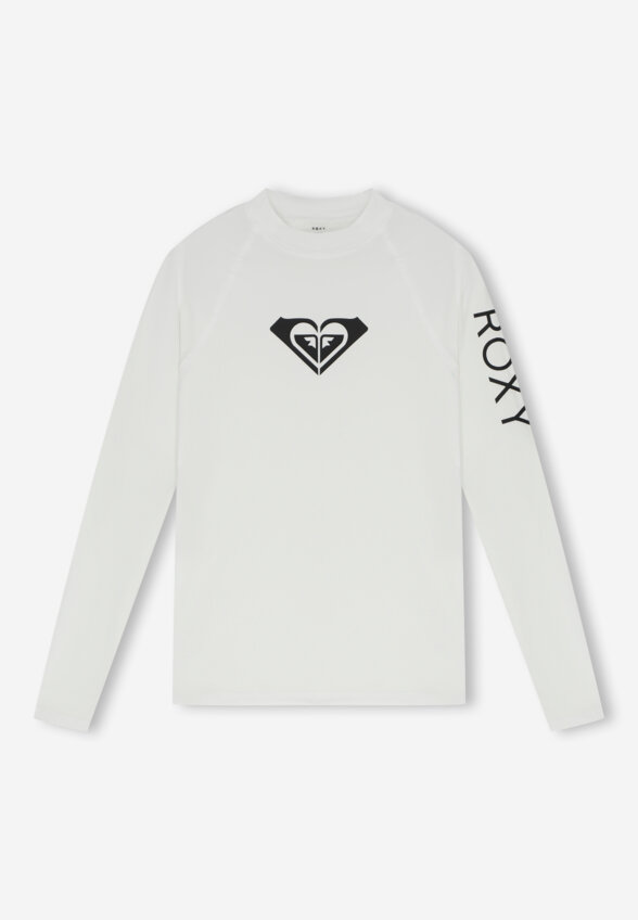 Рашгард женский Roxy Whole Hearted, Белый