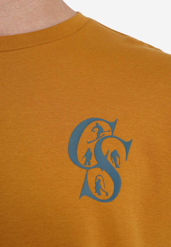 Футболка мужская Columbia Csc Heritage Graphic Tee, Желтый