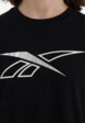 Футболка женская Reebok Brielle Crew, Черный5  - превью